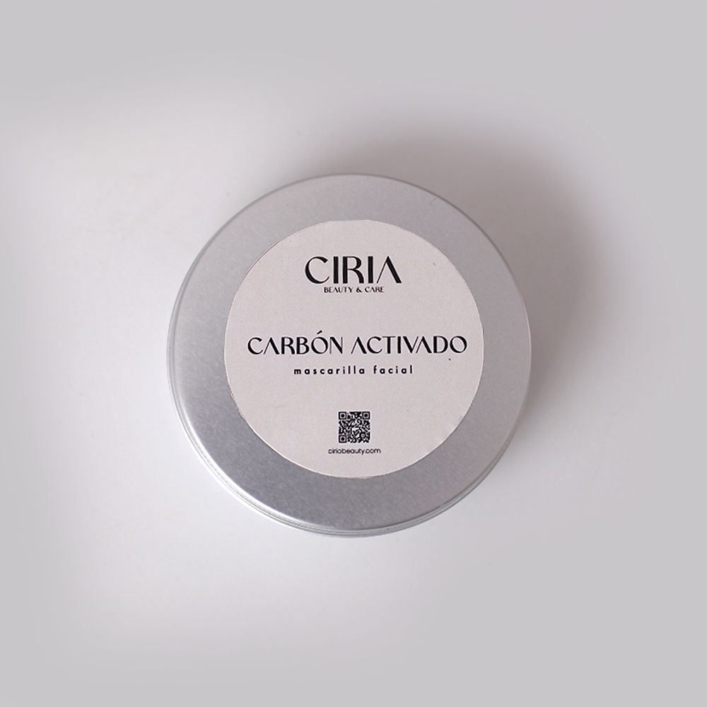 Mascarilla Facial de arcilla con Carbón Activado