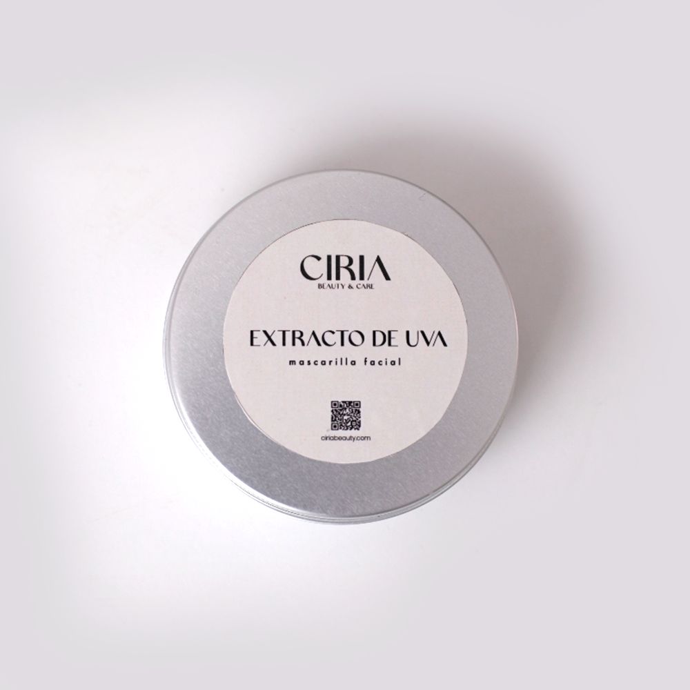 Mascarilla Facial Extracto de Uva