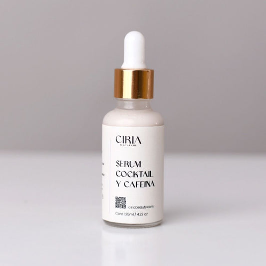 Serum de Cocktail y Cafeína